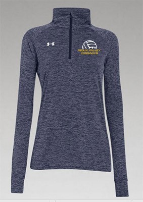 Sioux Valley Volleyball 2016 01 UA Ladies Twisted Tech ¼ Zip