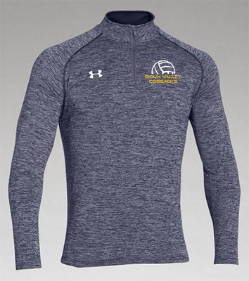 Sioux Valley Volleyball 2016 02 UA Mens Twisted Tech ¼ Zip