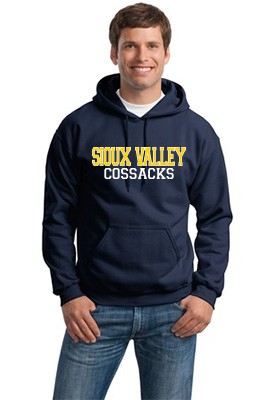 Sioux Valley PTO 10 Adult Gildan Hooded Sweatshirt