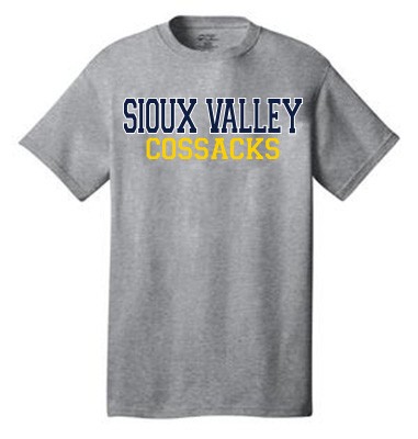 Sioux Valley PTO 02 Adult Port and Co Short Sleeve T Shirt