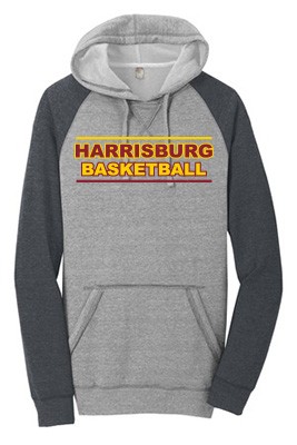 Harrisburg Girls Basketball 07 District Young Men’s Lightweight Fleece Hoodie