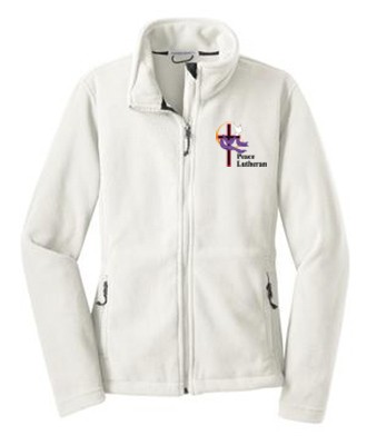 Peace Lutheran Church 06 Ladies Port Authority Fleece Jacket