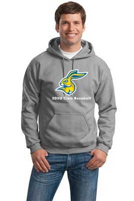 SDSU Club Baseball 03 Sport Tek Heavyblend Hooded Sweatshirt