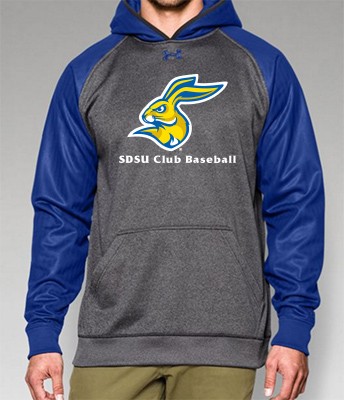 SDSU Club Baseball 07 Under Armour Storm Armour Fleece Hooded Sweatshirt