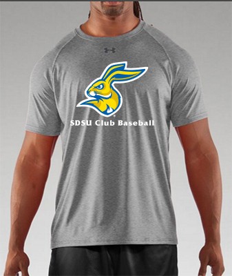 SDSU Club Baseball 04 Under Armour Short Sleeve T Shirt