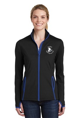 Brookings Figure Skating Club 01 Ladies Sport Tek Full Zip Jacket