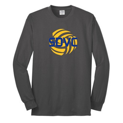 SD Club Volleyball 04 Adult and Youth Port and Co Longsleeve T Shirt