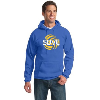 SD Club Volleyball 05 Adult and Youth Port and Co Hooded Sweatshirt