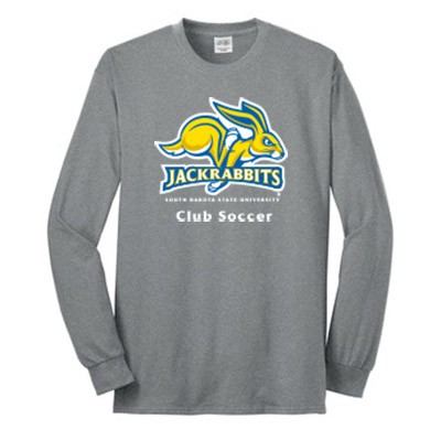 SDSU Soccer Club 02 50/50 Cotton Poly Blend Long Sleeve