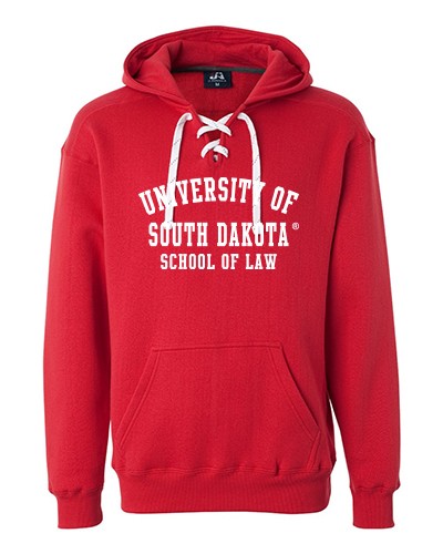 USD Law School 2016 08 Hockey Sweatshirt with corresponding laces