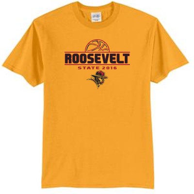 RHS State Basketball 01 50/50 Blend T-shirt