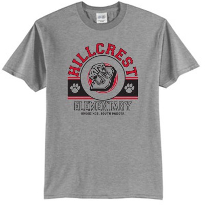 Hillcrest Elementary Spring 2016 02 Port & Co 50/50 Short Sleeve T-shirt