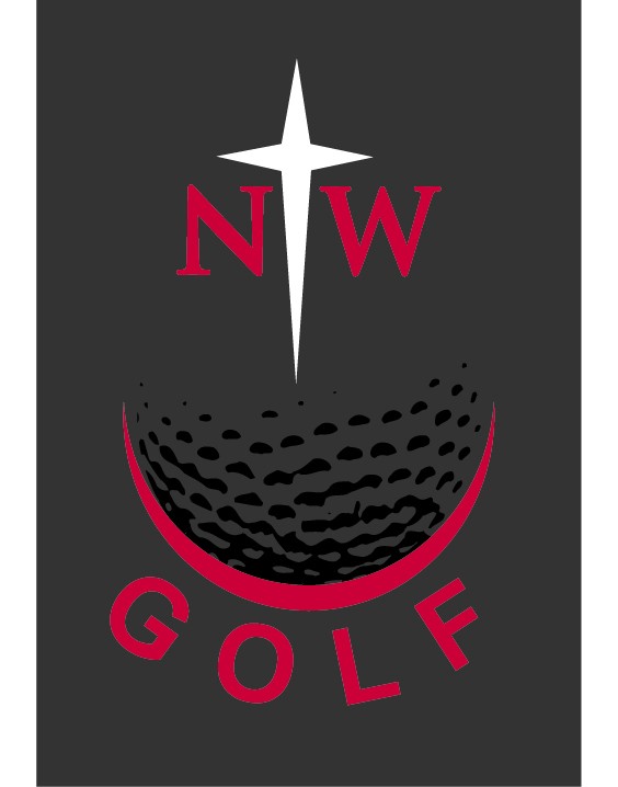 Northwestern Golf 01 Window Decal