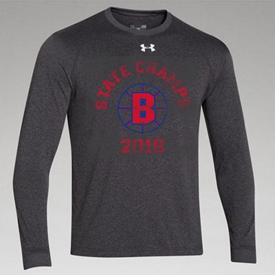 Brookings Hockey State Champs 03 Under Armour Longsleeve T Shirt