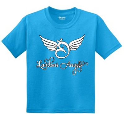 Landon's Angels 01 Gildan 50/50 Short Sleeve Youth T-shirt 