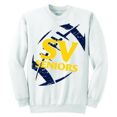 SVHS Seniors 01 Port and Co 50/50 Cotton Poly Blend Crewneck Sweatshirt 