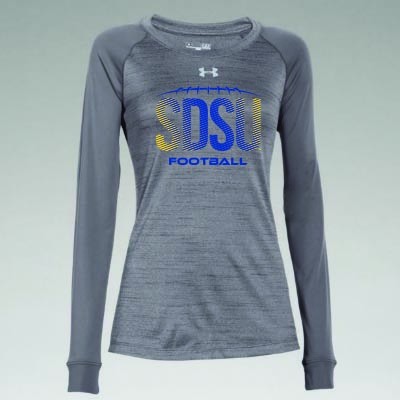 SDSU Football 2016 02 Mens Ladies, and Youth Under Armour Novelty Longsleeve T Shirt 