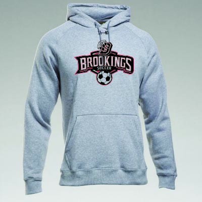 Bobcat Soccer_16 05 Mens and Ladies Under Armour 80/20 Cotton Poly Fleece Blend Hooded Sweatshirt 