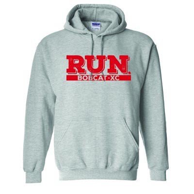 BHS Cross Country 2016 09 Adult and Youth 50/50 Cotton Poly Blend Hooded Sweatshirt 