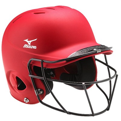 Northwestern Softball Player Gear 10 Red helmet