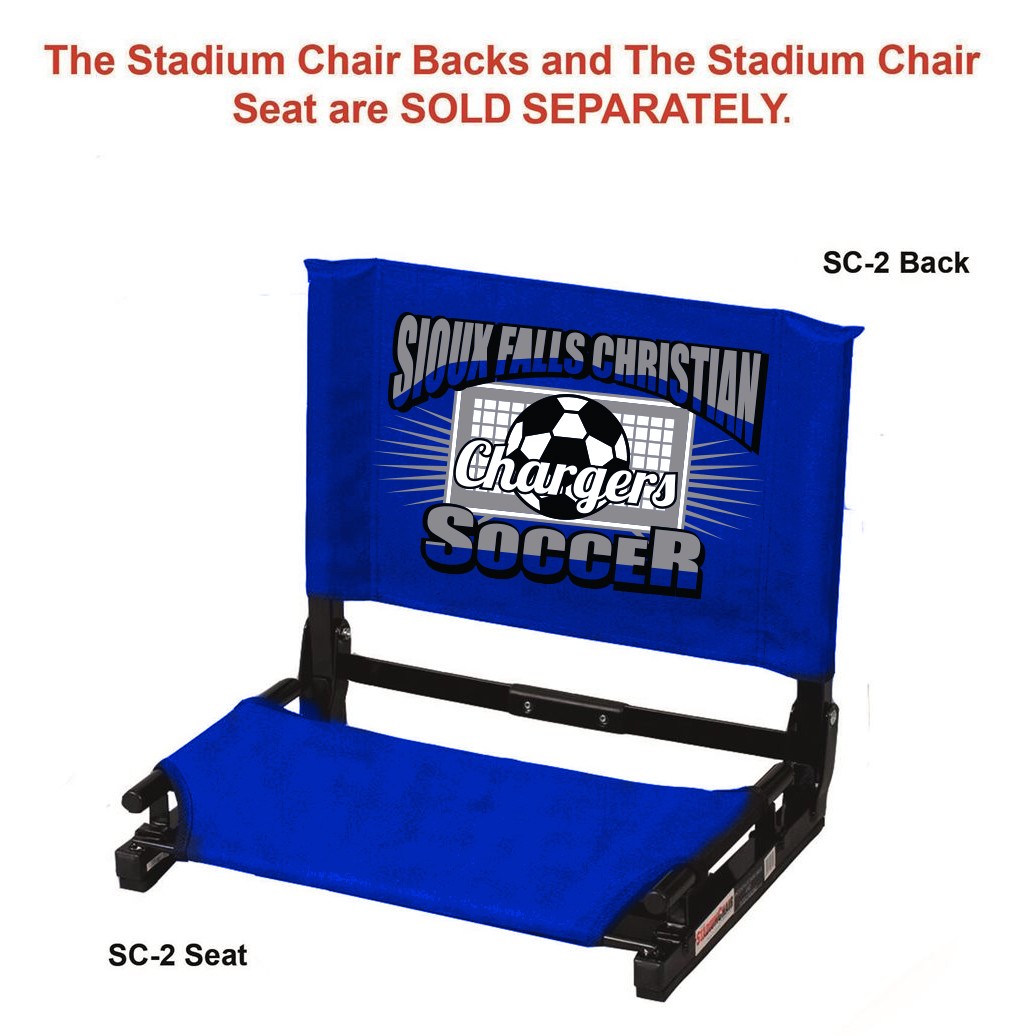  Sioux Falls Christian Soccer 2017 10 Folding Stadium Chair