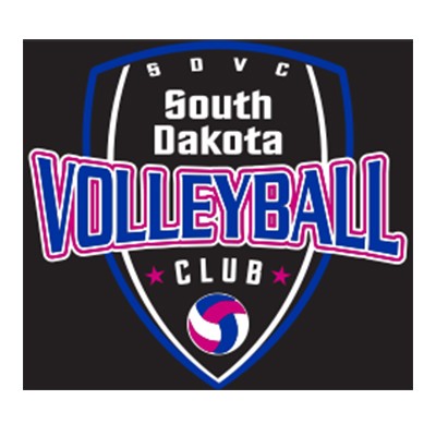 South Dakota Club Volleyball 2017 10 Car Decal