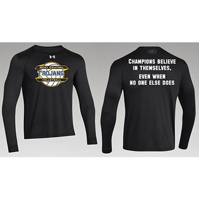 West Central Football and Volleyball 11 WC Volleyball UA Locker Long Sleeve 
