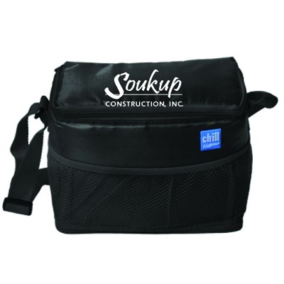 Soukup Construction 15 Flexi Freeze 6 can Cooler with mesh pockets