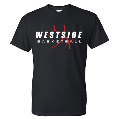 Omaha Westside Basketball 2016 01 Gildan 50/50 Blend T-Shirt 