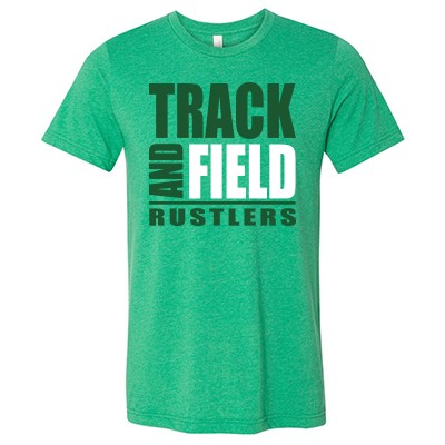 Miller Track and Field  2017 01 Canvas Bella Ringspun Cotton Short Sleeve t shirt 