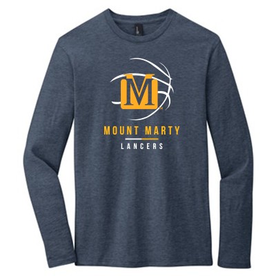 Mount Marty Men’s Basketball 2017 Fan Webstore 02 District Long Sleeve Tee  