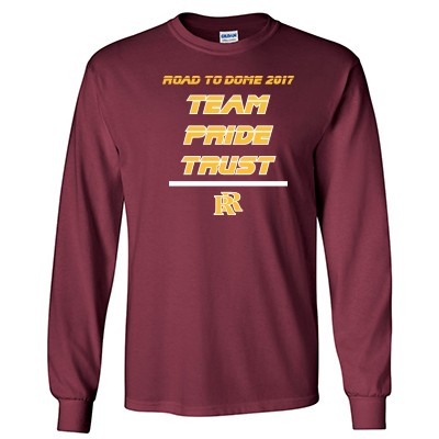 Roosevelt Football State Shirt 2017 02 Gildan® - DryBlend® 50 Cotton/50 Poly Long Sleeve T-Shirt