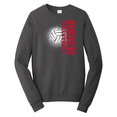 Roosevelt Volleyball 2017 03 Port & Company® Fan Favorite Fleece Crewneck Sweatshirt