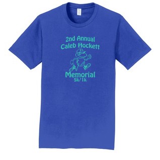 Caleb Hockett Memorial 04 Adult 100% Ringspun Cotton Short Sleeve T Shirt