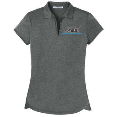 SDSU AST ABE 04 Mens and Ladies Port Authority Trace Heather Polo