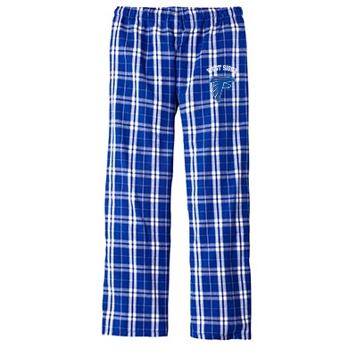 West Sioux Basketball 2017 06 District Flannel Plaid Pant