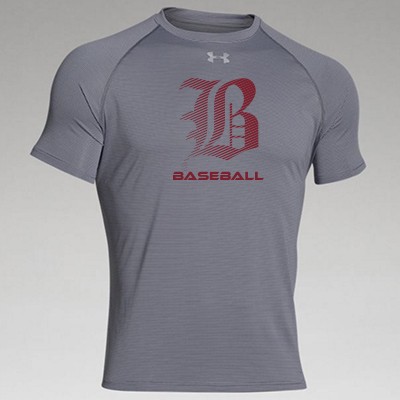 Summer Friends of Baseball 2016 07 Mens Under Armour Stripe Tech Short Sleeve T Shirt
