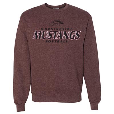 Morningside College Softball 2016 07 Champion Crewneck Sweatshirt 