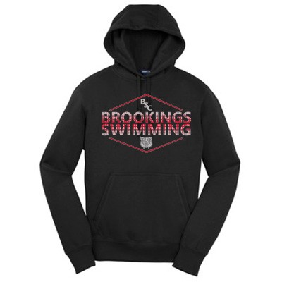 Brookings Swim Club Fall 2016 08 Adult and Youth Sport Tek Hooded Sweatshirt 