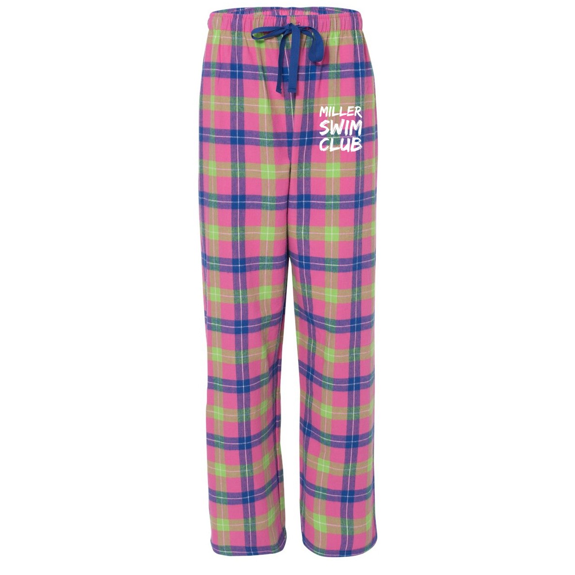Miller Swim Club 08 Adult and Youth Boxercraft Team Pride Flannel Pant