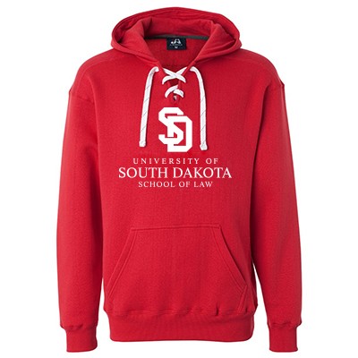 USD Law School 2016_2 09 Hockey Sweatshirt with corresponding laces