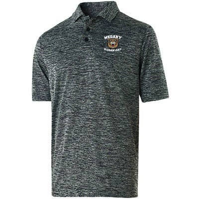 Mickelson Middle School 2016 11 Mens Holloway Electrify Heathered Polo 