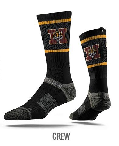 Harrisburg Basketball 2016 06 Strideline Custom Sock-Crew sock 