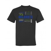 Bling 03 JERZEES - 100% Polyester Short Sleeve T-Shirt 