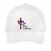 Peace Lutheran Church 12 Port and Co Brushed Canvas Cap