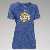 SD Club Volleyball 01 Mens OR Ladies Under Armour Twisted Tech Short Sleeve