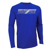 SFC Track & Field 04 Russell Core Performance Long Sleeve Tee