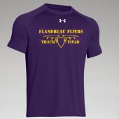 Flandreau Fliers T&F 01 Mens and Ladies Under Armour Short Sleeve T Shirt