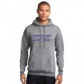 Flandreau Fliers T&F 06 Port and Co 50/50 Cotton Poly Blend Hooded Sweatshirt