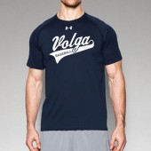 Volga Baseball 2017 02 Youth and Adult Under Armour Poly Short Sleeve T Shirt 